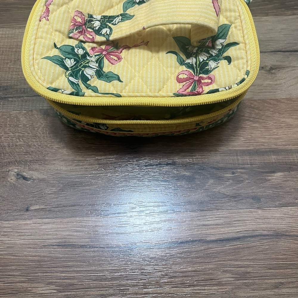 Vera Bradley Hope Floral Cosmetic/Jewelry Bag